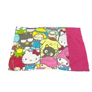 Sanrio Hello Kitty & Friends Multicolor Cartoon Kawaii Pillowcase 29.5”x20”